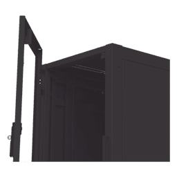 Gabinete Profesional para Telecomunicaciones de 24UR, 600 mm de Ancho x 1000 mm de Profundidad, Se envía el Gabinete Armado.