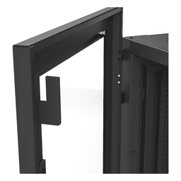 Gabinete Rack 19" / 42UR / 600 x 600 mm / Puerta Seguridad 3 Puntos / Cristal Templado / Laterales Desmontables