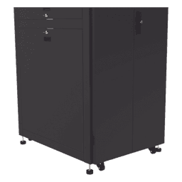 Gabinete para Telecomunicaciones Rack Estándar de 19", 42UR, 800 mm Ancho x 1000 mm Profundidad. Fabricado en Acero, Se envía el Gabinete Armado.