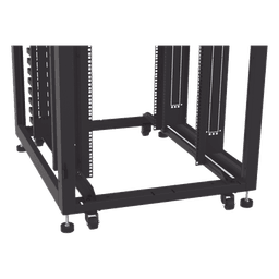 Gabinete para Telecomunicaciones Rack Estándar de 19", 42UR, 800 mm Ancho x 1000 mm Profundidad. Fabricado en Acero, Se envía el Gabinete Armado.