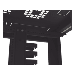 Gabinete para Telecomunicaciones Rack Estándar de 19", 42UR, 800 mm Ancho x 1000 mm Profundidad. Fabricado en Acero, Se envía el Gabinete Armado.