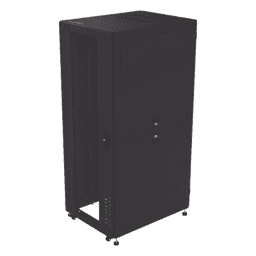Gabinete para Telecomunicaciones Rack Estándar de 19", 42UR, 800 mm Ancho x 1000 mm Profundidad. Fabricado en Acero, Se envía el Gabinete Armado.