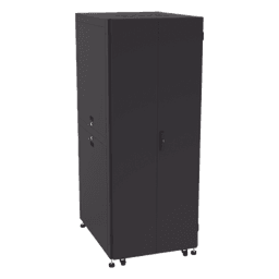 Gabinete para Telecomunicaciones Rack Estándar de 19", 42UR, 800 mm Ancho x 1000 mm Profundidad. Fabricado en Acero, Se envía el Gabinete Armado.