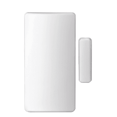 Sensor inalámbrico de puerta o ventana de dos zonas con tamper de cubierta y de pared, serie PROSiX