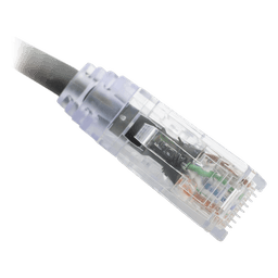 Cable de Parcheo TX6, UTP Cat6, 24 AWG, CM, Color Negro, 0.3 Metros (1 Pie)