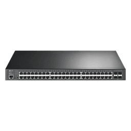 Switch PoE+ L2+ / 48 Puertos Gigabit / 4 SFP 1G / Presupuesto PoE 384W / Rendimiento 104 Gbps / Montaje en Rack