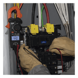 Kit de Amperímetro de Gancho (400A CA) con Probador de Fase y Divisor (para medir corriente sin cortar el cable).