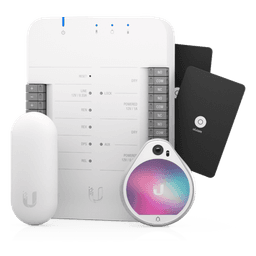UniFi Access Kit de Inicio, con HUB, Reader Pro, Reader Lite y 20 tarjetas, para acceso a una sola puerta