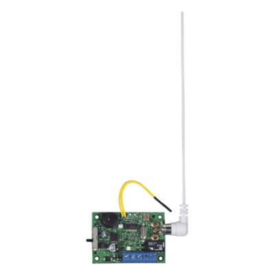 Receptor Esclavo De Un Solo Canal Para Serie (WIR) Wireless Exit Stopper® Y Wireless Theft Stopper®