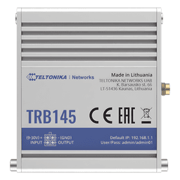 Gateway Industrial LTE Cat 1 / RS485 / 10 Mbps / Aluminio / DIN Rail / Ambientes Extremos