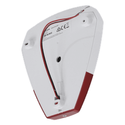 Sirena Estrobo Cableada Hikvision DS-PS1-R / 105 dB / LED Rojo / IP54 / 12V CC / Compatible con Paneles de Alarma