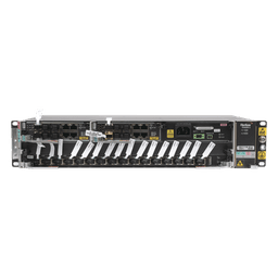 OLT Carrier Class Modular GPON, 2 Ranuras, Incluye 1 Tarjeta GPOA de 16 puertos GPON, 1 Fuente de CA, 2 UR, Gestión por UNM2000, CLI, Incluye Instalación de Software UNM2000, (Interoperabilidad con ONUs de Terceros sin Costo)