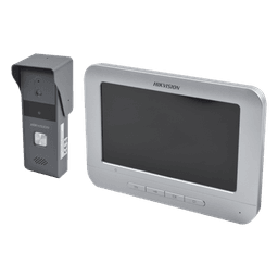 Kit de Videoportero Analógico con Pantalla LCD a Color de 7" / Frente de Calle para Exterior IP65 / Salida de Relevador 