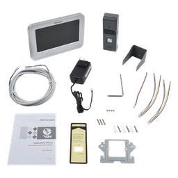 Kit de Videoportero Analógico con Pantalla LCD a Color de 7" / Frente de Calle para Exterior IP65 / Salida de Relevador 