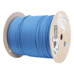 Bobina de Cable Blindado S/FTP / Cat7 / 4 Pares / 23 AWG / LSZH / 500 m (1640 pies) / Azul