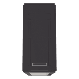Gabinete de Piso para Telecomunicaciones / 45 UR / 1200 mm (3.94 ft) Profundidad / Carga 1300 kg / Puerta con Cristal Templado / 4 Postes Ajustables