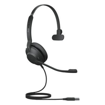 Auricular Mono UC / Aislamiento de Ruido Viscoelástico / Busylight Integrado / Dual Micrófonos con Reducción Ambiental / Certificación Microsoft / Optimizado Trabajo Remoto