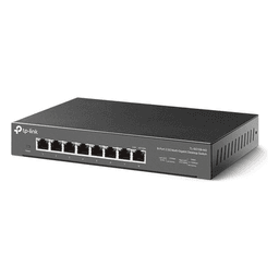 Switch no administrable / 8 puertos 2.5G / 40 Gbps switching / Fanless / Auto-negociación 100M/1G/2.5G