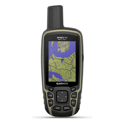 GPS Portátil GPSMAP 65 / con Pantalla a Color / Almacenamiento Interno de Hasta 5,000 Puntos / Memoria Interna de 16 GB / Resistente al Agua IPX7.