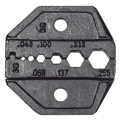 Matriz Ponchadora / Acero Alto Carbono Templado / RG58 RG59 RG62 RG174 / 59 g (2.1 oz)
