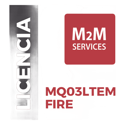 Servicio de datos 4GLTE/5G por un Año para MQ03LTEMFIRE con eventos ilimitados.