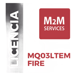Servicio de datos 4GLTE/5G por un Año para MQ03LTEMFIRE con eventos ilimitados.