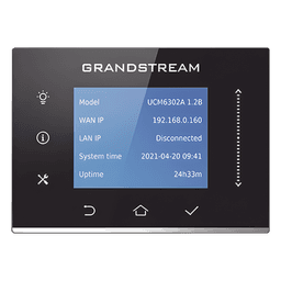 IP-PBX UCM6302A / 500 Usuarios / 75 Llamadas Simultáneas / 2 FXO + 2 FXS / 3 Puertos Gigabit PoE+ / Solución Híbrida On-Premise y Cloud