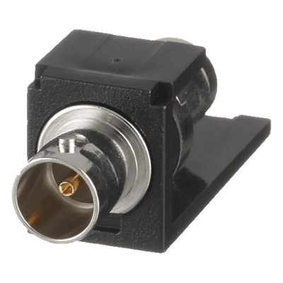 Módulo Acoplador Coaxial BNC / 75 Ohms / Mini-Com / 10-250 MHz / Negro
