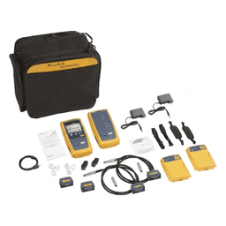 Certificador DSX-5000 para Cable de Cobre Cat5e, Cat6 y Cat6A, Precisión de Nivel V (1 GHz), Con WiFi Integrado y Pantalla LCD de 5.7 Pulgadas (14.48 cm), Versión Internacional