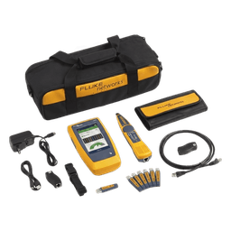 Kit Avanzado de Calificador de Red LinkIQ, Para Verificar Rendimiento de Cableado Hasta 10Gbps Basado en Frecuencia, con Pantalla Multitáctil a Color