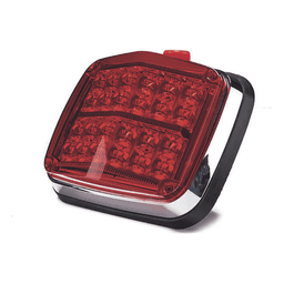 Luz de Advertencia LED / 8 x 6" (203 x 152 mm) / 24 LEDs / IP67 / 12-30 VCC / Patrones Múltiples / SAE-ECE