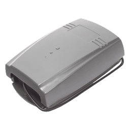 Receptor Inalámbrico / 3 Canales / 433 MHz / 12/24 VCC/VCA / 25 m (82 ft) / 400 Controles / 3 Salidas de Relé COM/NO