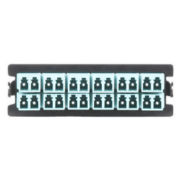 Placa Acopladora / 12 Puertos LC Duplex / Fibra Multimodo / Compatible ODF-8024