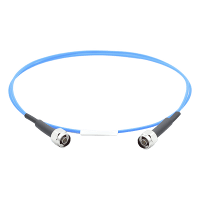 Jumper Coaxial / Ultra Flexible / Baja Pérdida / N-Macho a N-Macho / 60 cm / Hasta 11 GHz / -45°C a 80°C