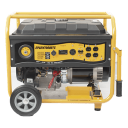 Generador a Gasolina / Planta de Emergencia con Encendido Automático, 6.5KW, 220Vac 2 Fases, Jaula con Ruedas para Fácil Traslado 