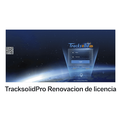 Renovación de licencia de video para plataforma Tracksolid