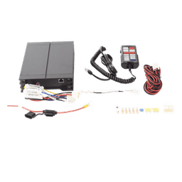Sirena Vehicular / 100W / 115 dB / Control Unimando / 3 Salidas Auxiliares / Micrófono / Interconexión a Radio