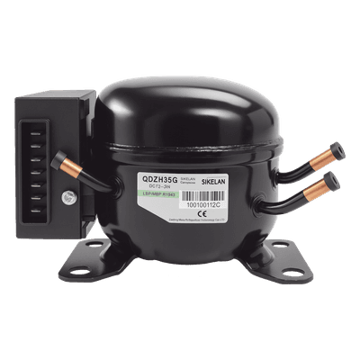Compresor para Refrigerador / Gas R134a / Compatible BCD105 y EPLFZ100 / Color Negro
