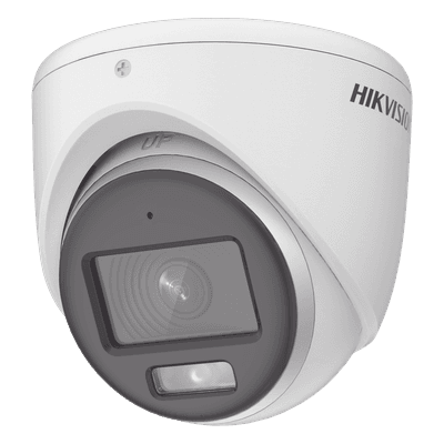 Cámara Turret TURBOHD / 3K 5 Megapixel 16:9 / Color 24/7 / Luz Blanca 40 m (131.2 ft) / Micrófono Integrado / IP67 / 4 Tecnologías / dWDR