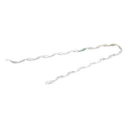 Remate Preformado / Acero Galvanizado / Fibra Drop Redonda / Ø3 mm / 196 mm (7.7') / 1200 kg