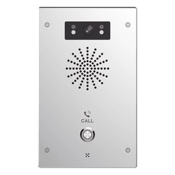 Video Intercomunicador IP / 2 Líneas SIP / Cámara 2MP 1080p / 2 Relevadores / ONVIF / IP65 e IK10 / PoE 802.3af / Audio HD / Visión Nocturna IR / -40°C a 70°C