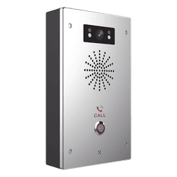 Video Intercomunicador IP / 2 Líneas SIP / Cámara 2MP 1080p / 2 Relevadores / ONVIF / IP65 e IK10 / PoE 802.3af / Audio HD / Visión Nocturna IR / -40°C a 70°C
