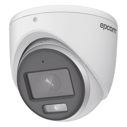 [ColorVu] Turret TURBOHD 3K (5 Megapixel) / Lente 2.8 mm / Micrófono Integrado / Imagen a Color 24/7 / 20 mts Luz Blanca / Exterior IP67 / dWDR / 4 Tecnologías
