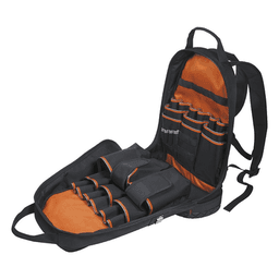 Mochila para herramientas Tradesman Pro™ de 36,8 cm en color negro con 39 bolsillos (No incluye herramientas).