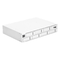 NVR Empresarial / 60 Cámaras / 7 Bahías HDD / RAID Expandido / Pantalla Táctil 1.3' / Almacenamiento 60 Días 4K