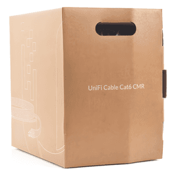 Cable UTP Cat6 / 23 AWG Cobre Sólido / 1 Gbps / CMR Riser / Bobina 305 m (1000 pies)