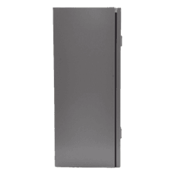 Gabinete de Acero, Nema 4 -IP 66 de 60 x 60 x 25 cm con Platina y certificado UL.