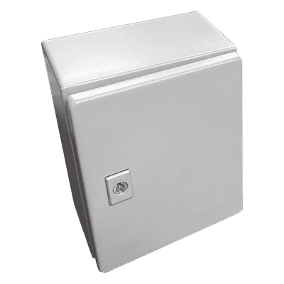 Gabinete NEMA 4 / IP66 / Acero / 50x70x25 cm / 19.7x27.6x9.8 ft / Platina UL