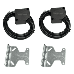 Fotocelda Infrarroja / 12-24 VCC / Alcance 25 m (82 ft) / Contactos NC-NO / Emisor y Receptor / Acceso Vehicular