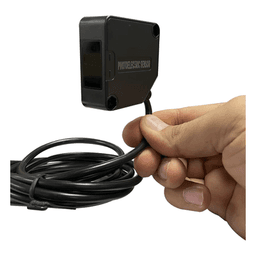 Fotocelda Infrarroja / 12-24 VCC / Alcance 25 m (82 ft) / Contactos NC-NO / Emisor y Receptor / Acceso Vehicular